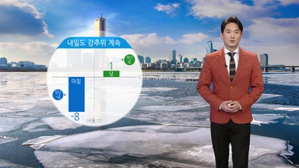 [날씨] 종일 매서운 추위...내일도 강추위·건조함 계속 / YTN
