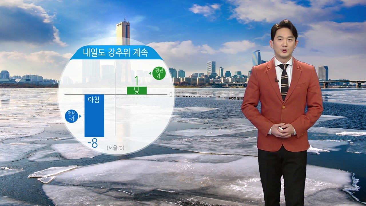[날씨] 종일 매서운 추위...내일도 강추위·건조함 계속 / YTN