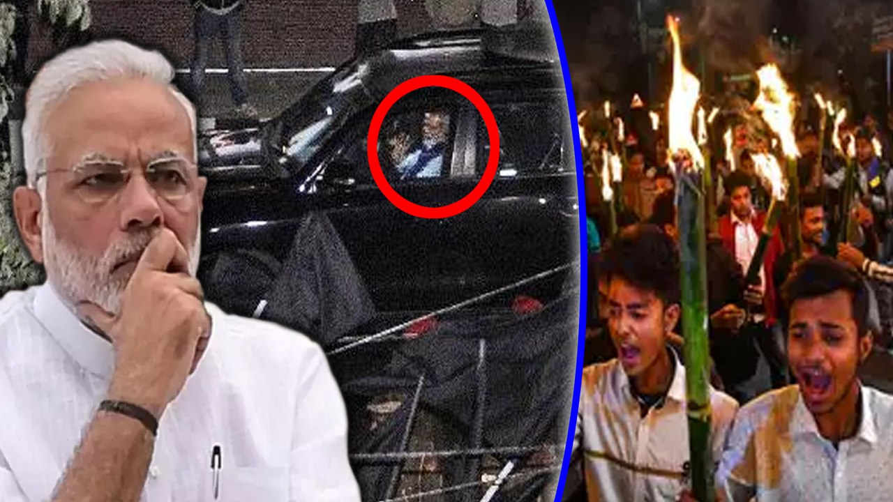 GoBackModi: வட மாநிலங்களிலும் மோடிக்கு எதிராக சுழன்றடிக்கும் கறுப்புக்கொடி போராட்டம்- வீடியோ