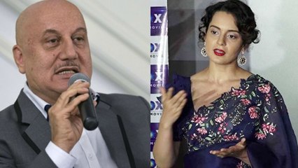 Download Video: Manikarnika: Anupam Kher reacts on Kangana Ranaut controversy | FilmiBeat