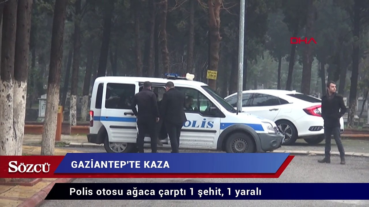 Araç kovalayan polisler kaza yaptı: Bir şehit, bir yaralı