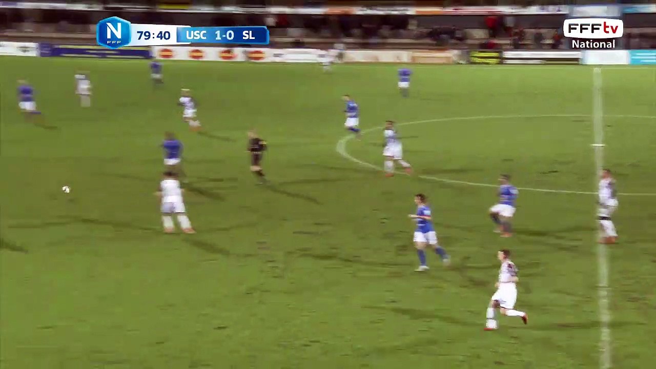 Belle percée dans la surface