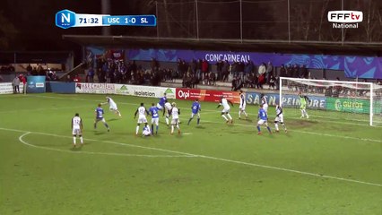 Corner dangereux au premier poteau