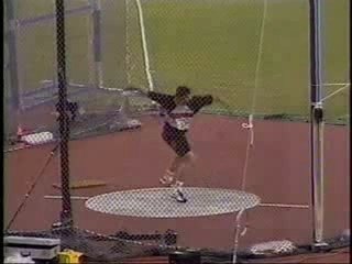 Athlé lancer disque Michael Möllenbeck Allemagne