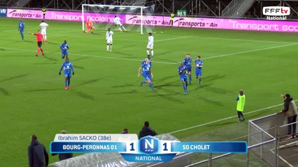 J21 : Bourg-Peronnas 01 - SO Cholet (2-1), le résumé