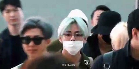 190209 인천공항 - - 정국이 찍으려고 했는데 영상에서는 태형이랑 매니저님만 나왔다는..️ - 그래서 풀버전 올려드리지 못한다는 현실에 눈물이 그래도 다음에