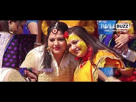 Surbhi Tiwari 's haldi and sangeet ceremony