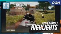 [Highlights] GROUP B MATCH 1 2019 인텔 PKC Phase1 OPEN SLOT (PUBG) -2019 인텔 펍지 코리아 컨텐더스 페이즈 1 오픈 슬랏 선발전