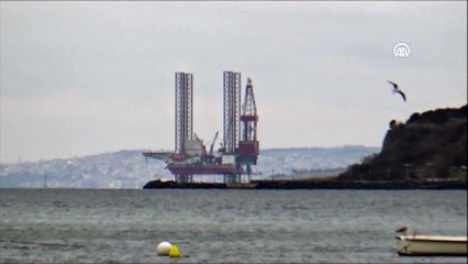 Dev petrol arama platformu Silivri'de çalışmalarını sürdürüyor - İSTANBUL