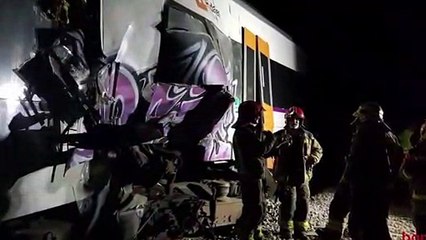 Un muerto y varios heridos graves por el choque de dos trenes en Barcelona