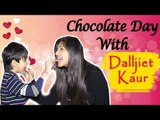 Exclusive: Dalljiet Kaur and her son Jaydon celebrate Chocolate Day