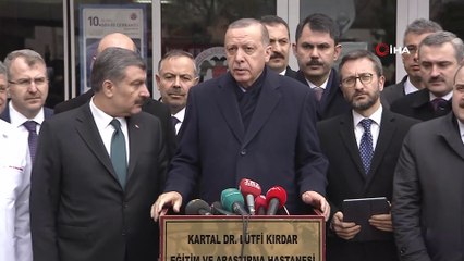 Cumhurbaşkanı Erdoğan: '17 kaybımız, 14 yaralımız var'