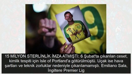 Tüm dünya merakla bekliyordu! Emiliano Sala'dan kahreden haber