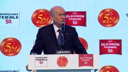 Bahçeli: 'Samimi pişmanlık yaşayan, yuvasının özlemini çeken her dava arkadaşımla helalleşmeye hazırım' - ADANA