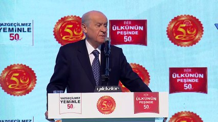 Bahçeli: 'Tarihimizle kavgalı sözde aydınlar, siyaset mühendisleri, çürük demokrasi havarileri için ne söylense beyhudedir' - ADANA