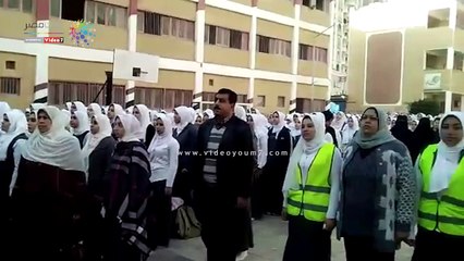 توافد آلاف الطلاب على مدارس كفر الشيخ بأول يوم دراسة