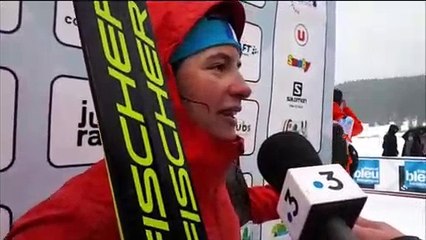 Transjurassienne Une course "congelée" pour la première féminine Marie Kromer