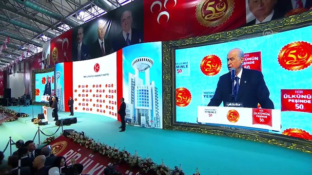 Bahçeli: 'Zillet ittifakı, bir işkencecinin oğlunu İzmir'den büyükşehir belediye başkan adayı olarak gösterdi' - ADANA