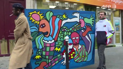 Enfant Précoce, l'artiste qui met des couleurs dans Paris