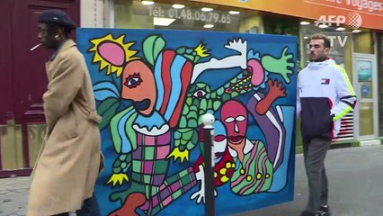 Enfant Précoce, l'artiste qui met des couleurs dans Paris