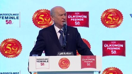 Bahçeli: "Biz Türk Milleti İçin Her Türlü Fedakarlığa Hazır Olacağız"