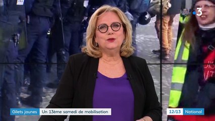 "Gilets jaunes" : 13ème samedi de mobilisation à Paris