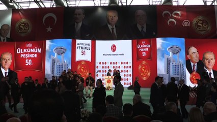 MHP kuruluşunun 50. yıl dönümünü kutluyor (3) - ADANA