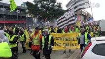 Le cortège des Gilets jaunes s’élance à Lorient