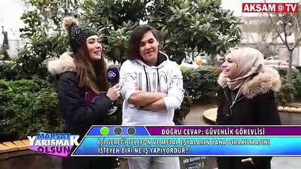 Bu yarışmacımız sürprizlerle dolu!;