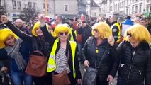 Besançon Manifestation des gilets jaunes Acte XIII Les résistantes en action