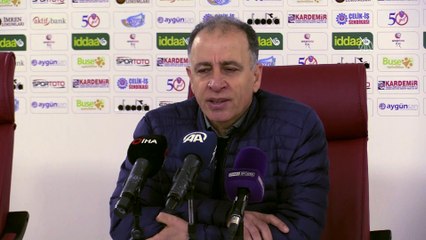 Kardemir Karabükspor - Eskişehirspor maçının ardından - KARABÜK