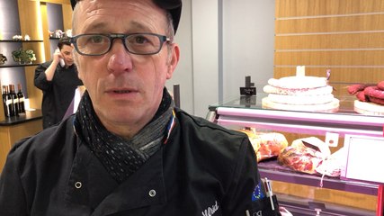 Le charcutier Wilfrid Le Guellec en lice pour ses boudins