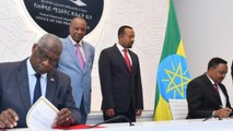Prime Minister Dr. Abiy Ahmed and Guinean President Alfa Konde met and signed seven bilateral pacts.