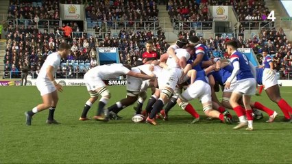 6 Nations U20. Angleterre - France : Le best of de la lourde défaite française