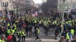 Gilets jaunes à Marseille : les manifestants se dirigent vers la gare Saint-Charles