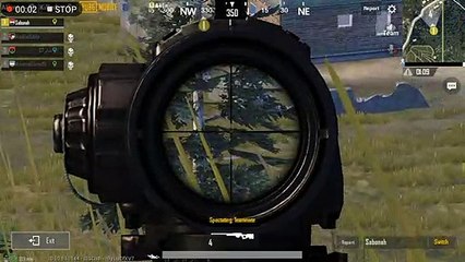 Shooting Hiding Enemies Behind Droop In Pubg Mobile Game