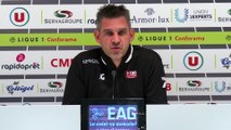 Le point presse de Jocelyn Gourvennec avant Guingamp - Lille