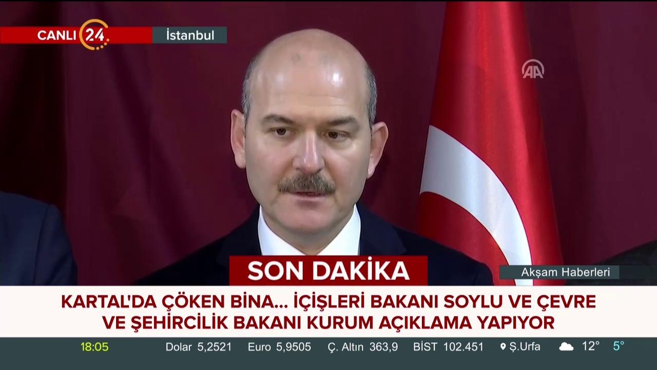 İçişleri Bakanı Süleyman Soylu açıklama yapıyor