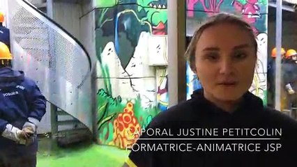 Epinal Formation des jeunes sapeurs-pompiers