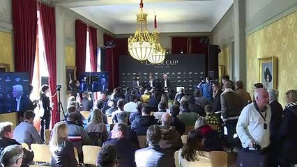 Federer and Borg in Geneva to present 3rd edition of Laver Cup