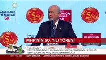 MHP'nin kuruluşunun 50. yıl dönümü kutlandı