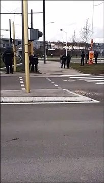 Gilets jaunes du Doubs Avec les forces de l'ordre face aux manifestants
