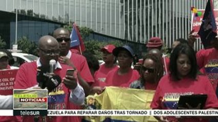 Sudáfrica: se manifiestan en solidaridad con el Gobierno de Venezuela