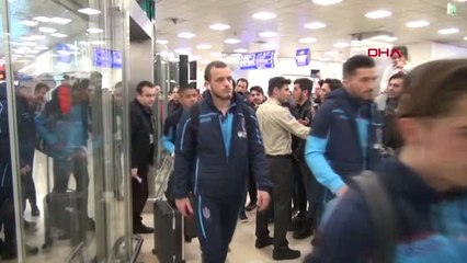 Spor Trabzonspor'a İstanbul'da Coşkulu Karşılama