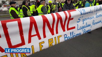 Gilets jaunes, acte XIII à Roanne