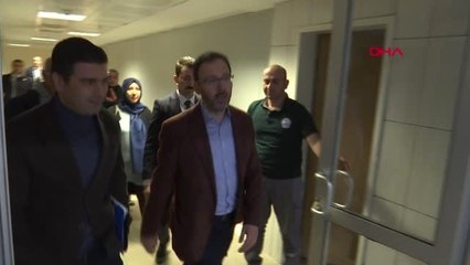 Spor Bakan Kasapoğlu, Tohm'da İncelemelerde Bulundu