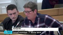 Nathalie BLIN sur le soutien à l’association NOSIG au Conseil Municipale Nantes le 1 fevrier 2019