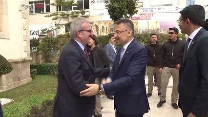 Cumhurbaşkanı Yardımcısı Oktay, Antalya Valiliği'ni Ziyaret Etti