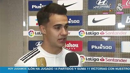 Reguilón: "Sabíamos que ganando nos poníamos segundos y hemos salido a por todo"
