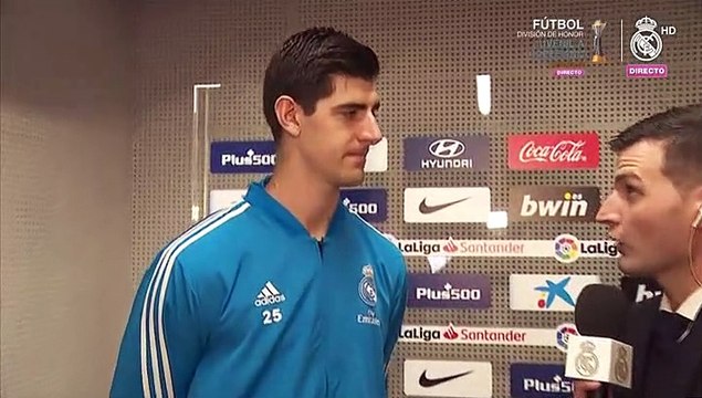 Courtois: Vamos a seguir en la pelea y lucharemos hasta el final